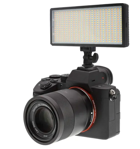 LED 416 Professional 416 LED On Camera Photo And Video Light Kit — view 2