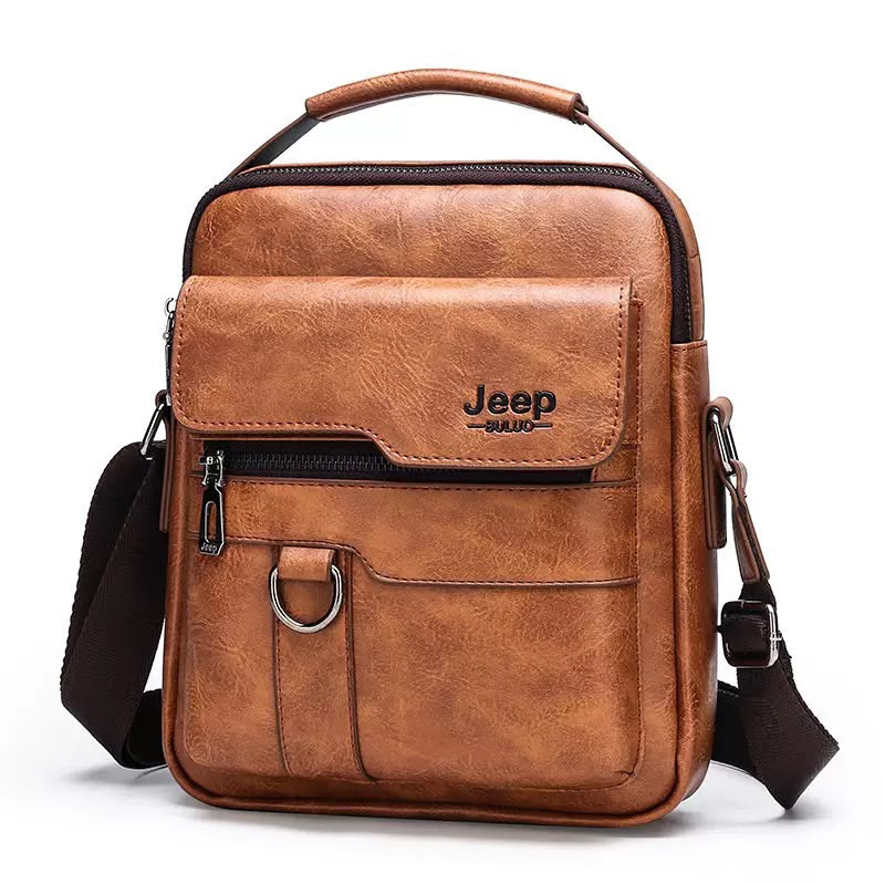 Men Classy Vintage Jeep Bag — view 2