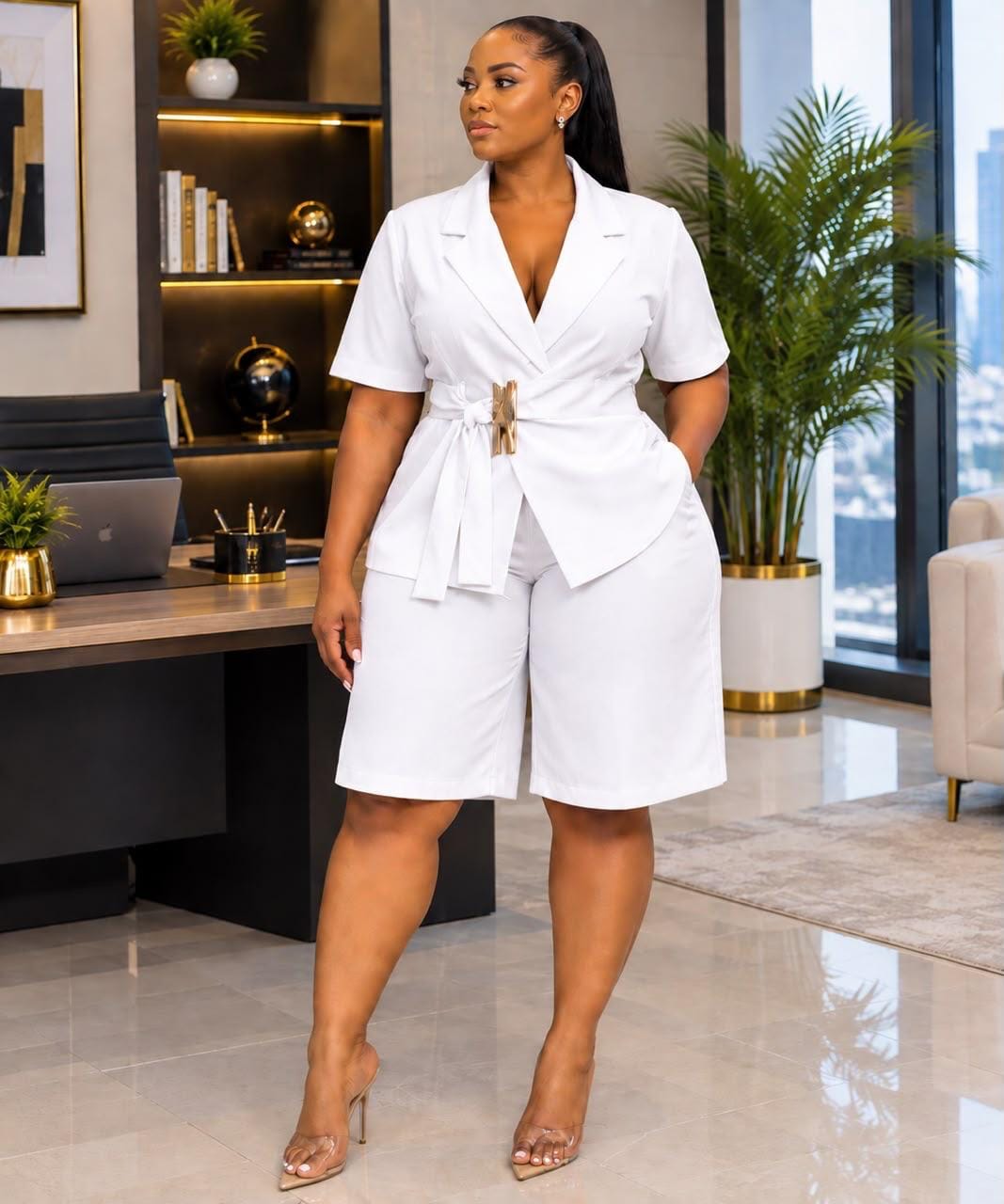 2 Piece Lady Suit By ZIPPORAH — view 3