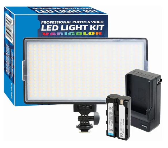 LED 416 Professional 416 LED On Camera Photo And Video Light Kit — view 3