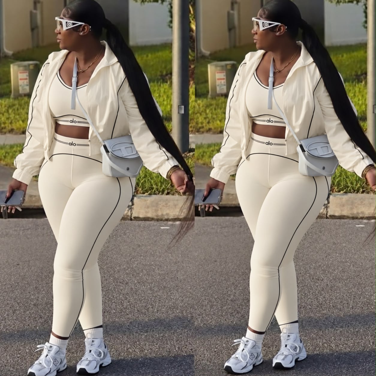 3 Piece Alo Set By ZIPPORAH — view 2
